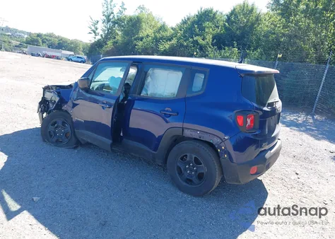 2017 Jeep Renegade Sport Fwd from USA, damaged, VIN ZACCJAAB4HPG12742